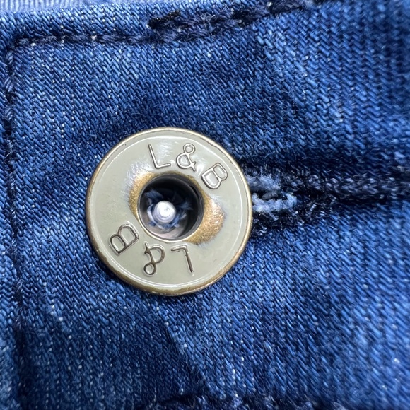 Lucky + Blessed Western Sarape Print Raw Hem Patched Jeans Size 14 - Picture 7 of 14